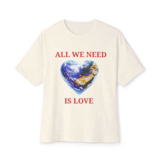 Copy of Crucifix Graphic Tee — Vintage Radiant Jesus Oversized Boxy Shirt