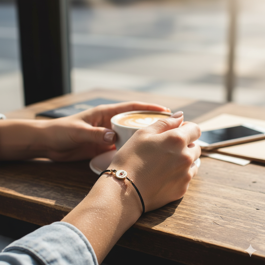 Evil Eye Rope Bracelet – Verstellbar & Funkelnd